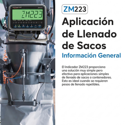 ZM223 Llenado de sacos